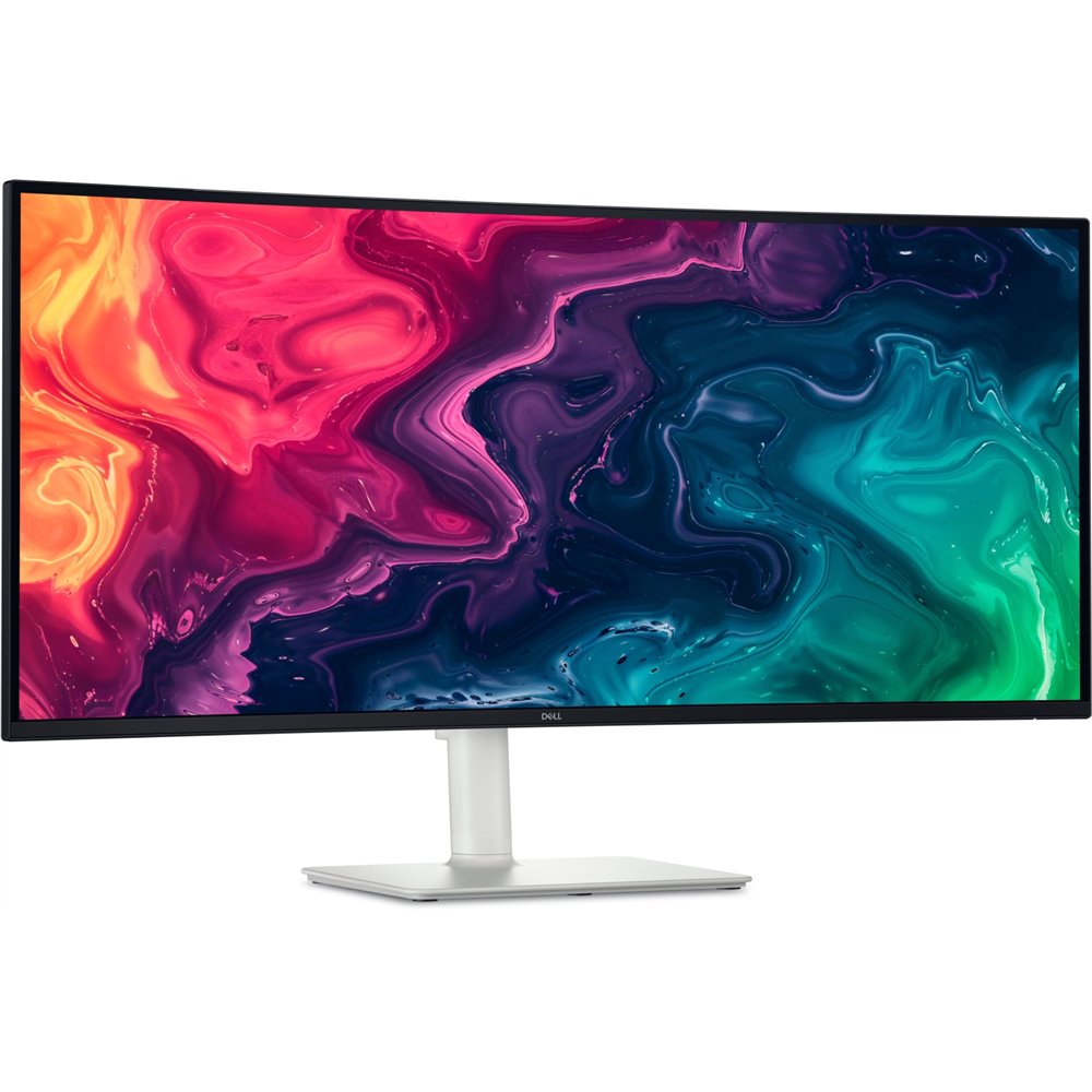 dell plus s3425dw pantalla para pc 86,4 cm (34") 3440 x 1440 pixeles wide quad hd lcd plata