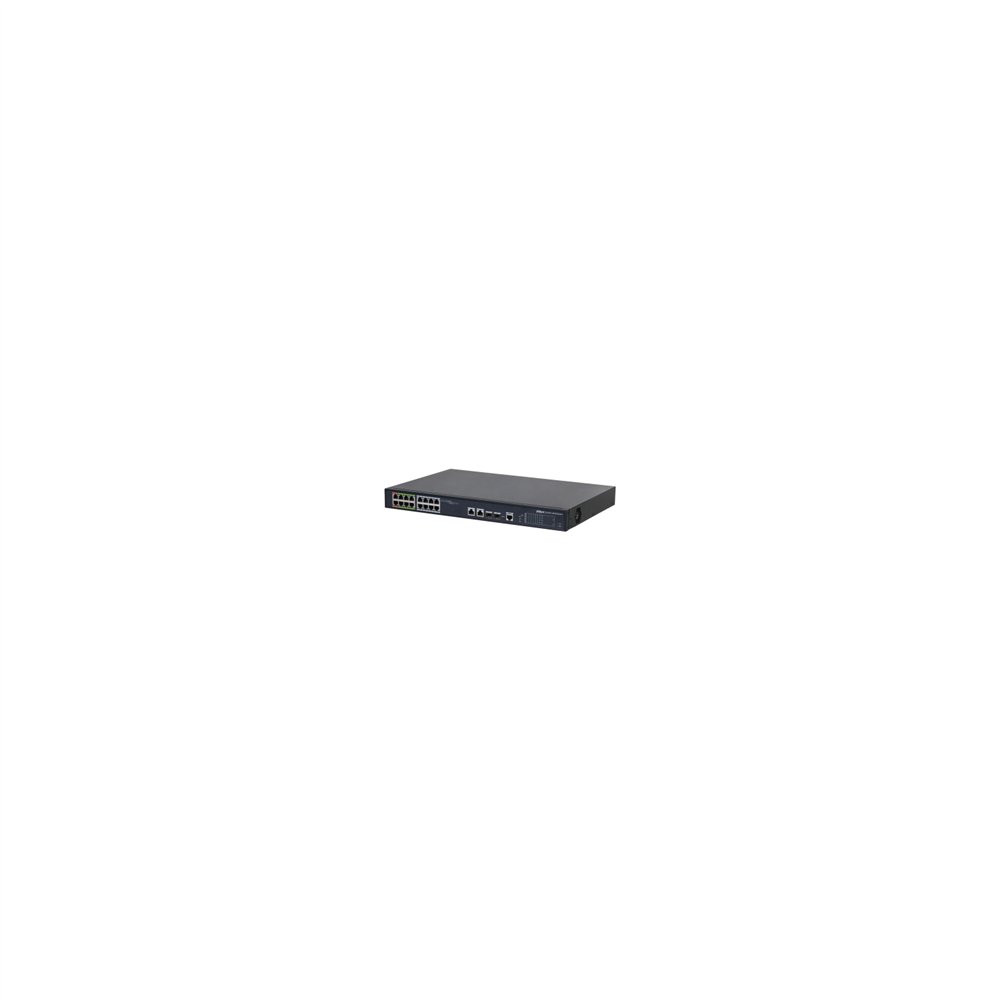 dahua technology epoe dh-lr2218-16et-240-v2 switch gestionado l2 fast ethernet (10/100) energía sobre ethernet (poe) negro