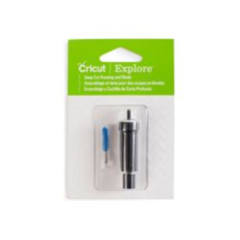 cuchilla cricut corte profundo +adaptador (crc-2002293)