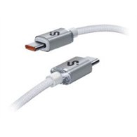 cable subblim usb-c 2.0 m/m 2m blanco (subcab-c06011)