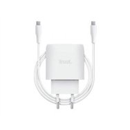 cargador pared trust maxo 45w usb-c para apple (25721)