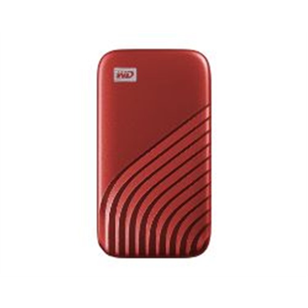 ssd wd my passport 1tb usb-c rojo (wdbagf0010brd-wesn)