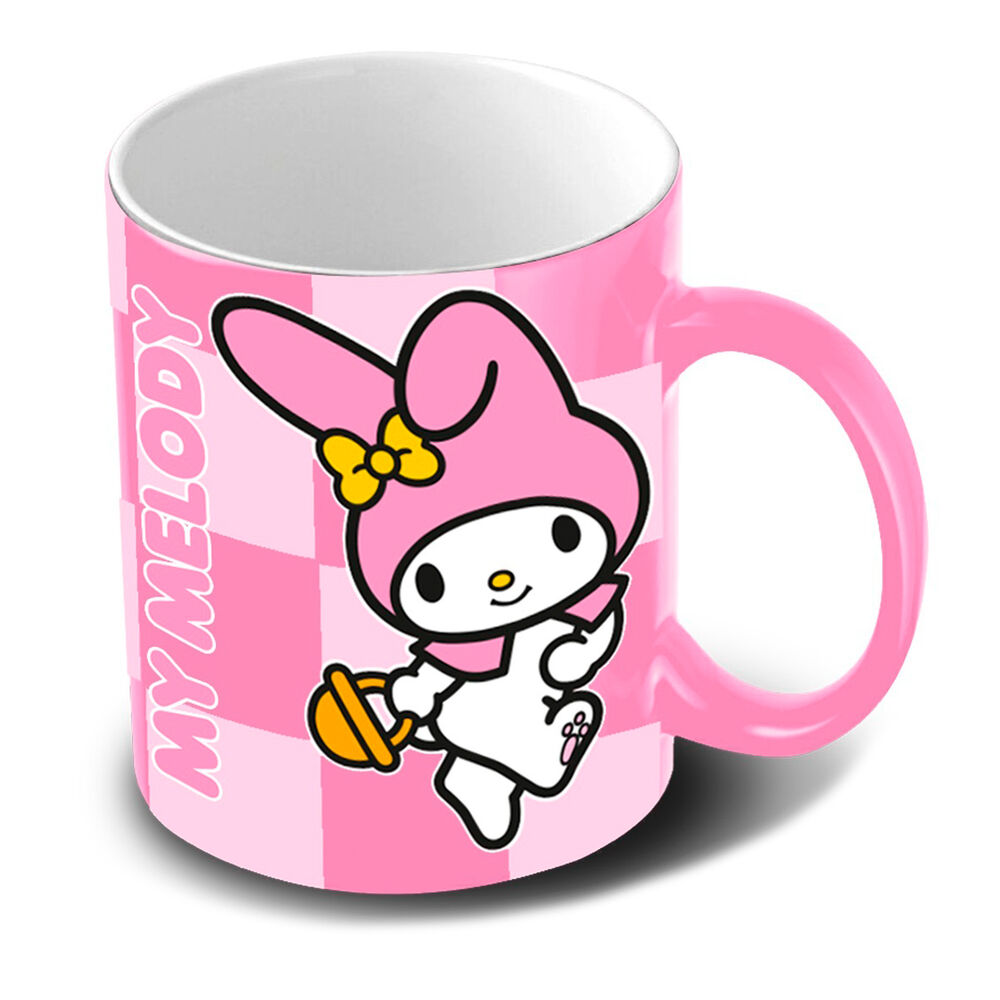 taza cute my melody hello kitty and friends 350ml