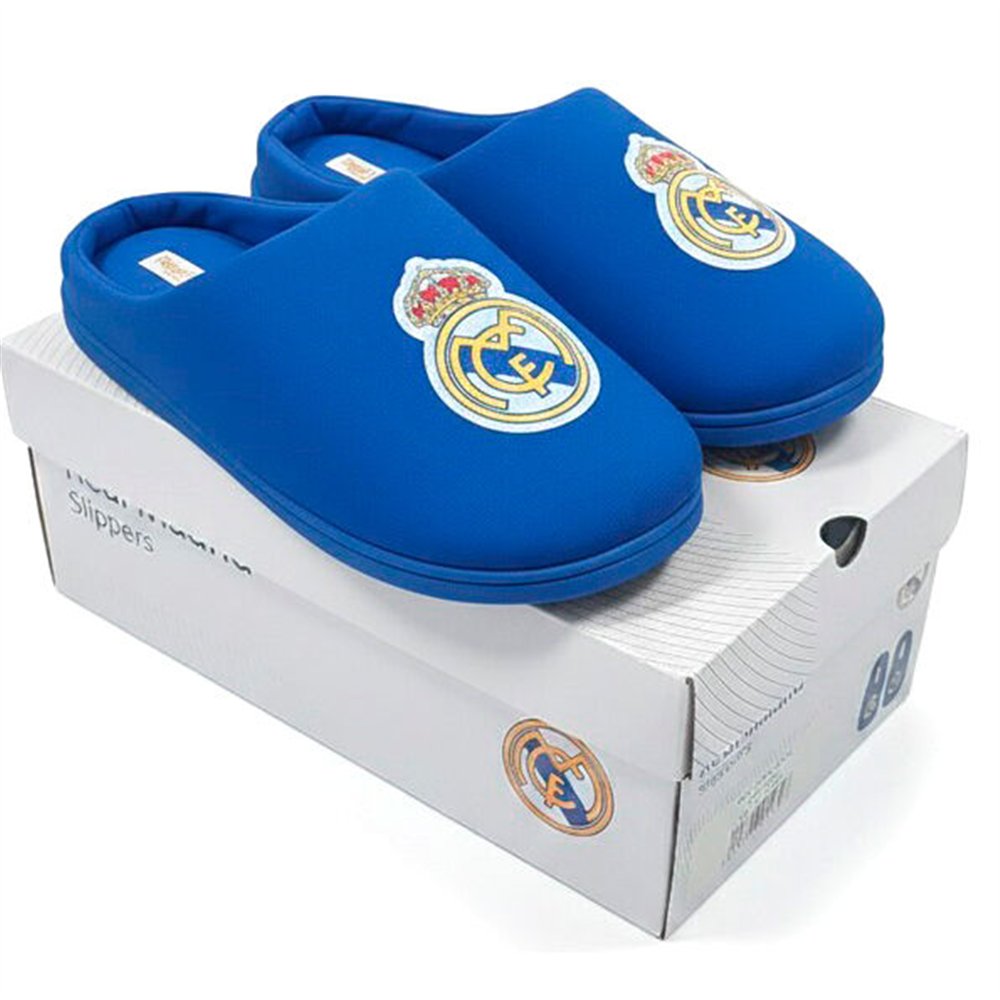 pantuflas real madrid adulto