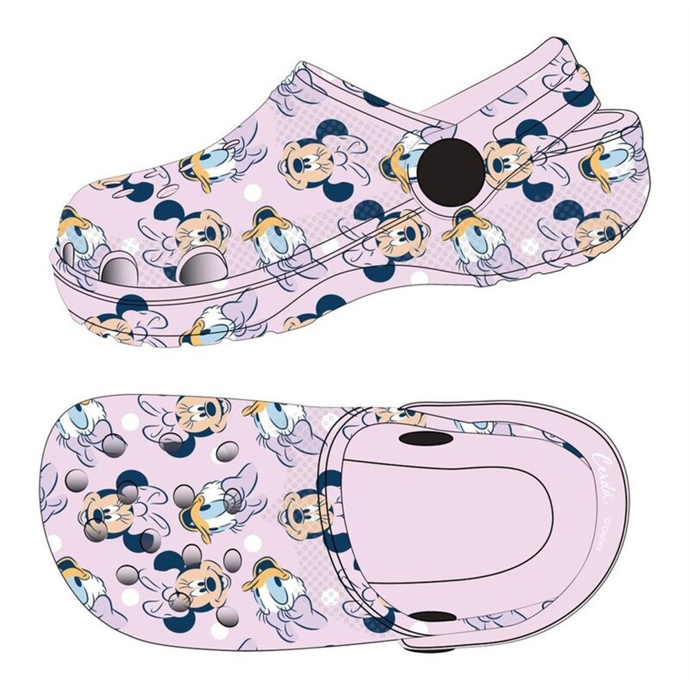 zuecos minnie disney