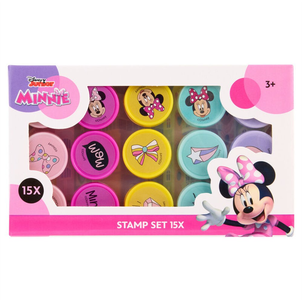 blister 15 sellos minnie disney