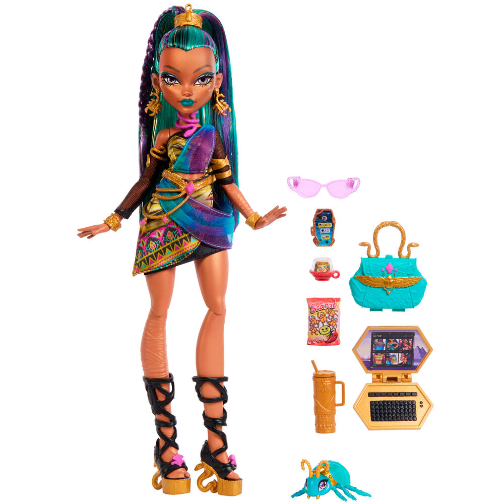 muñeca nefera deline monster high