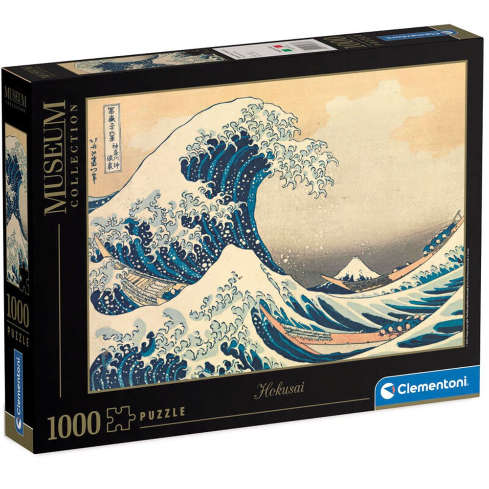 puzzle la gran ola hokusai museum collection 1000pzs