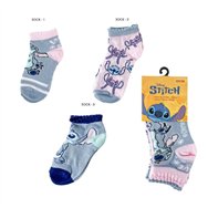 set 3 pares calcetines stitch disney surtido