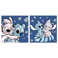 cojin angel & stitch disney