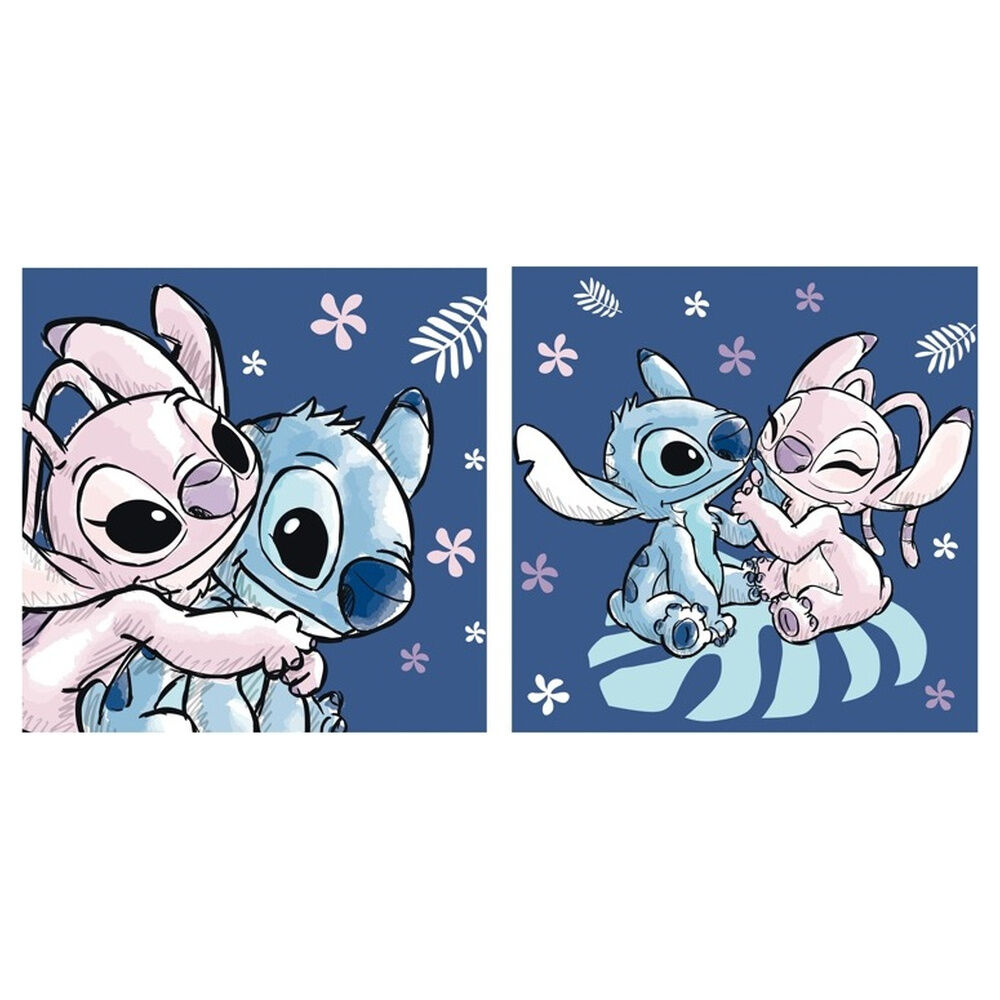 cojin angel & stitch disney