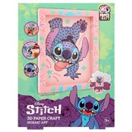 manualidad papel 3d stitch disney