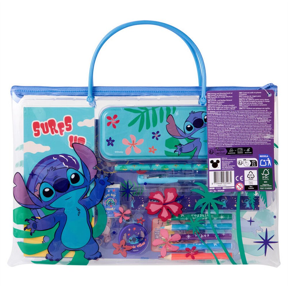 set papeleria stitch disney