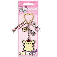 llavero pompompurin hello kitty