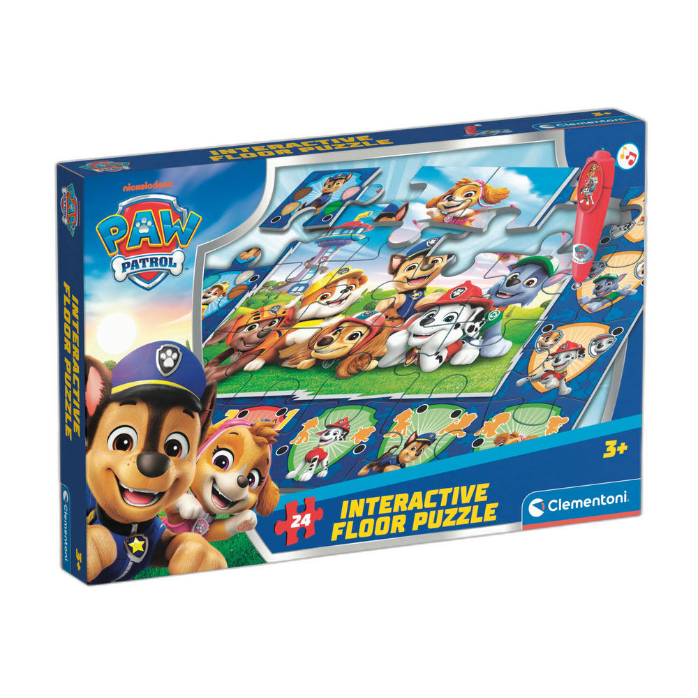 puzzle interactivo patrulla canina paw patrol 24pzs