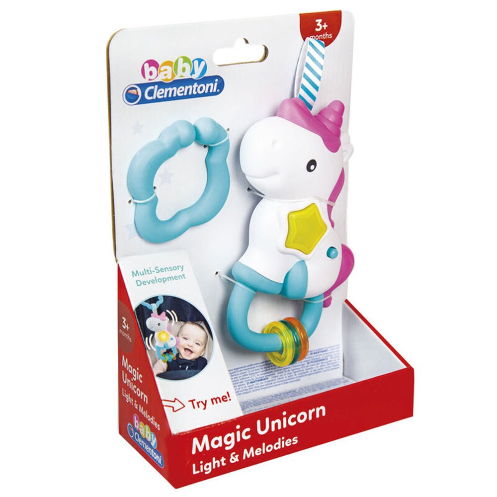 sonajero musical unicornio