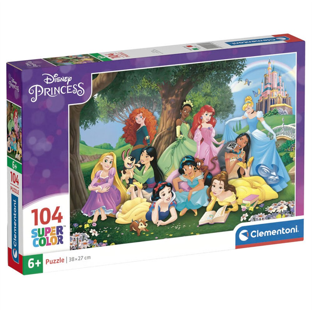 puzzle princesas disney 104pzs
