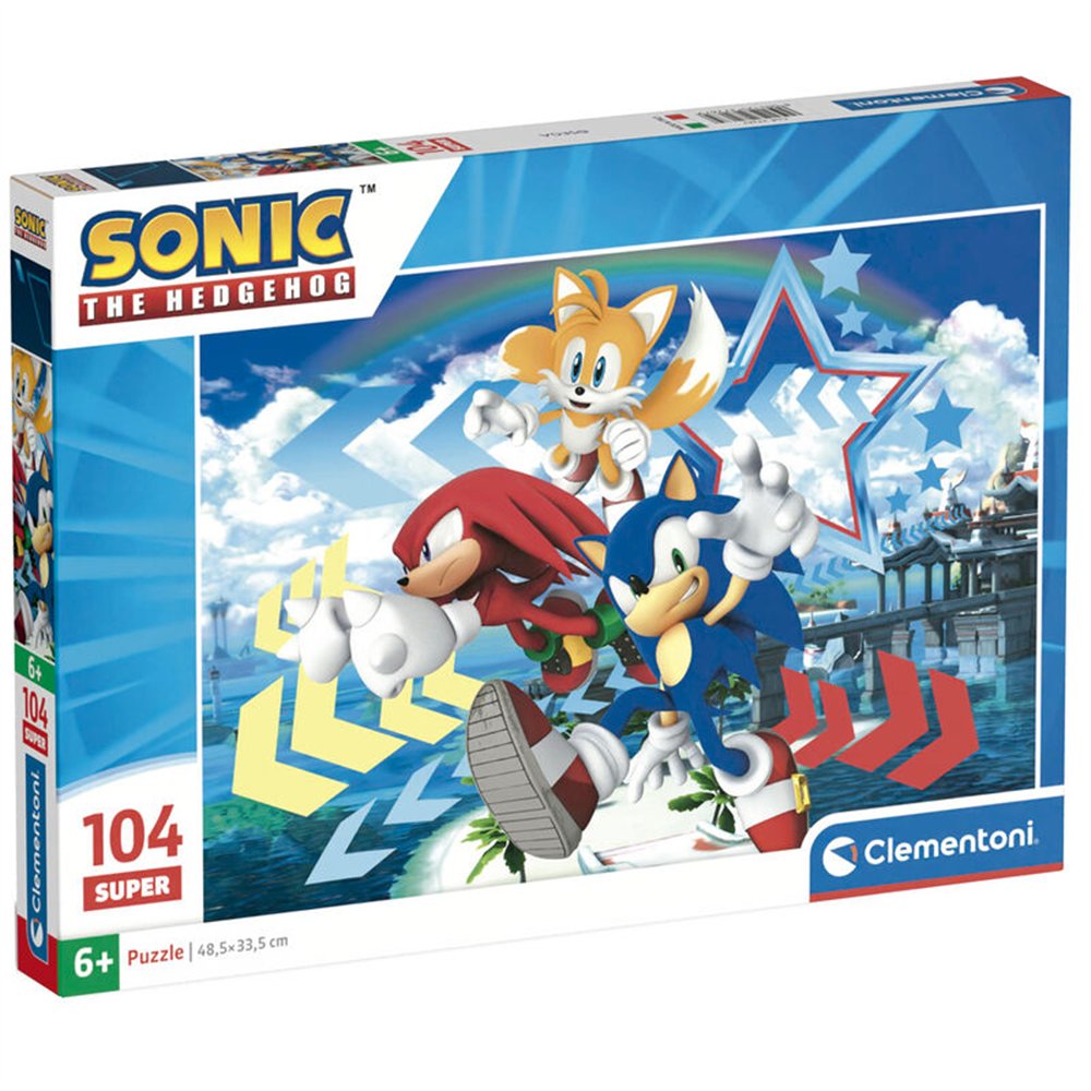 puzzle sonic the hedgehog 104pzs