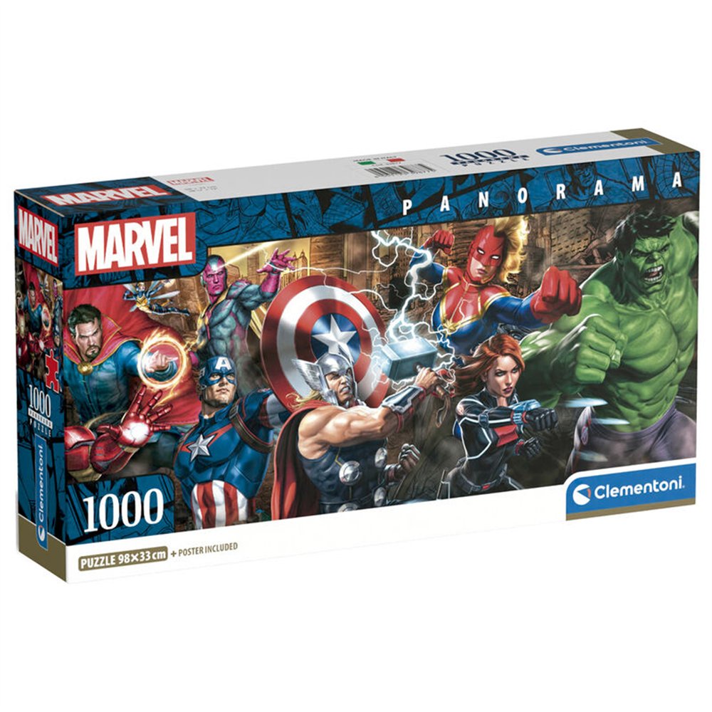 puzzle panorama marvel 1000pzs