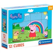 puzzle cubo peppa pig 12pzs