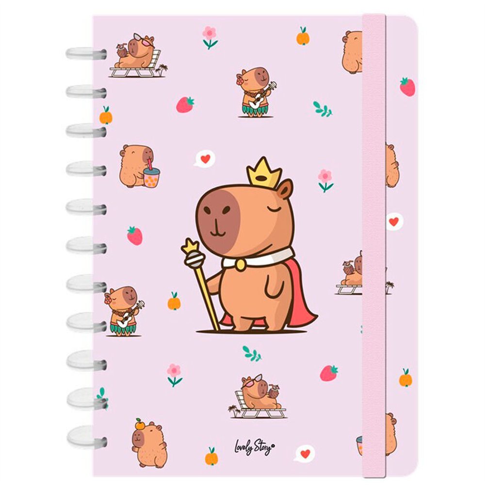 cuaderno a4 majesty capibara