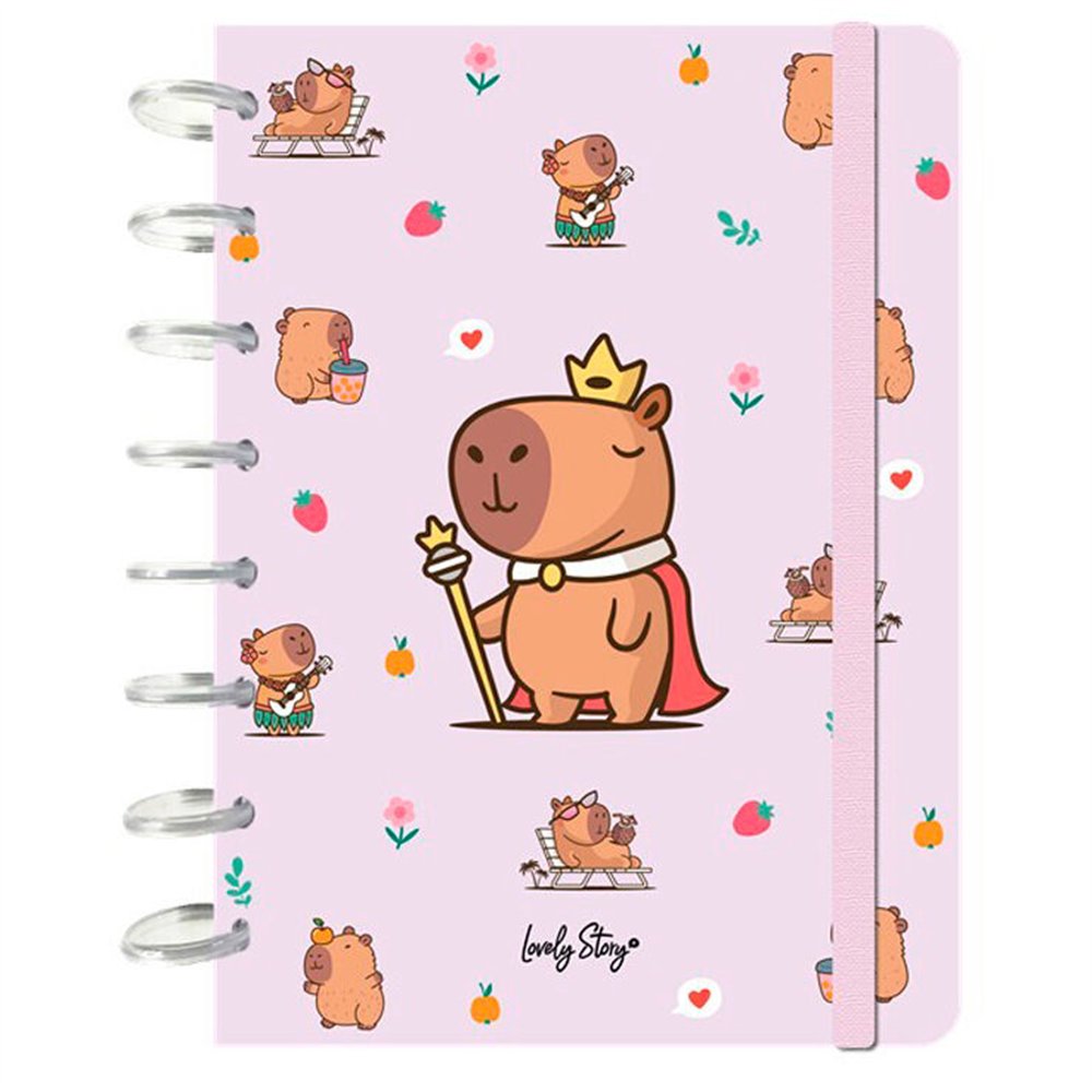 cuaderno a5 majesty capibara