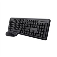 teclado + raton trust tkm-360 wireless silent black