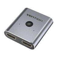 switch/splitter vention hdmi 2.0/h - x2 hdmi/h bidireccional 4k silver