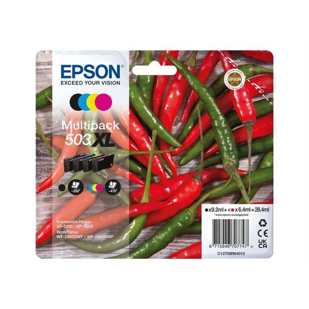 tinta epson c13t09r64010 multipack 503xl