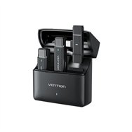microfono vention usb-c lavalier 2 microfonos pinza wireless