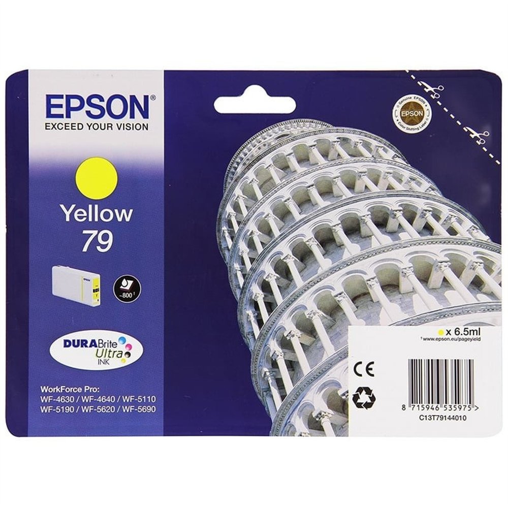 tinta epson c13t09r44010 yellow 503xl