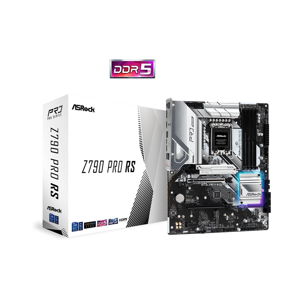 asrock z790 pro rs intel z790 lga 1700 atx