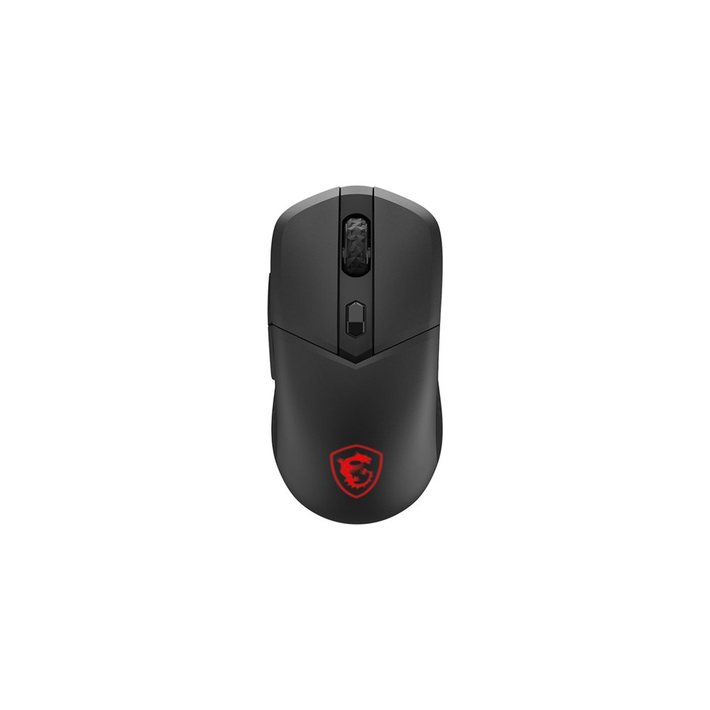 msi versa 300 elite wireless ratón juego mano derecha rf wireless + bluetooth + usb type-c óptico 26000 dpi