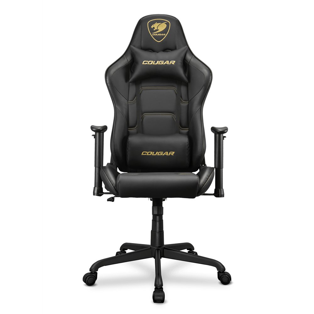 cougar gaming silla armor elite royal silla para videojuegos de pc asiento acolchado negro