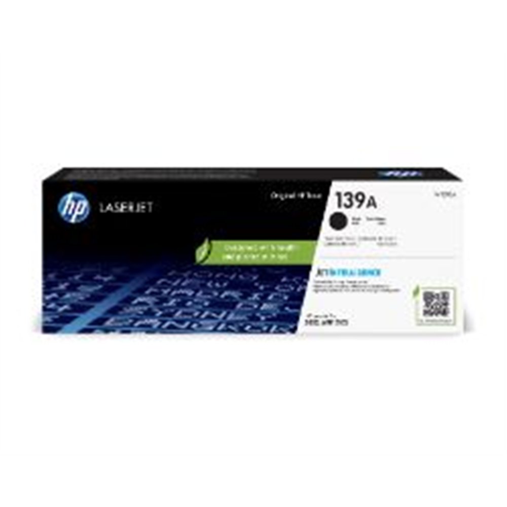 toner hp laserjet 139a negro 1500 páginas (w1390a)