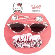 set belleza + gafas sol hello kitty