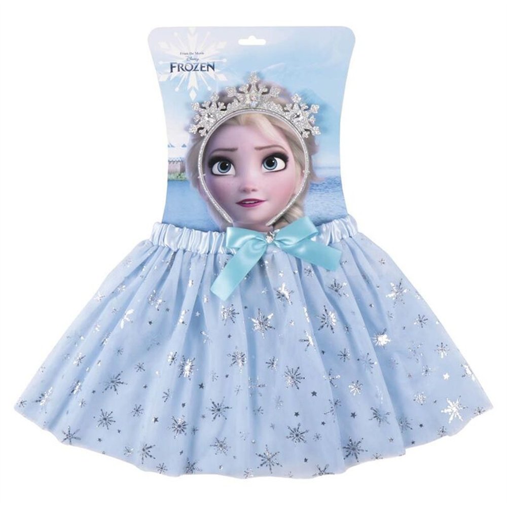 set diadema + tutu frozen disney
