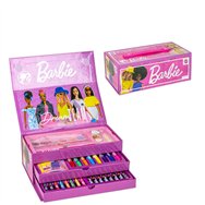 maletin papeleria coloreable barbie