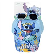 set gorra + gafas sol stitch disney