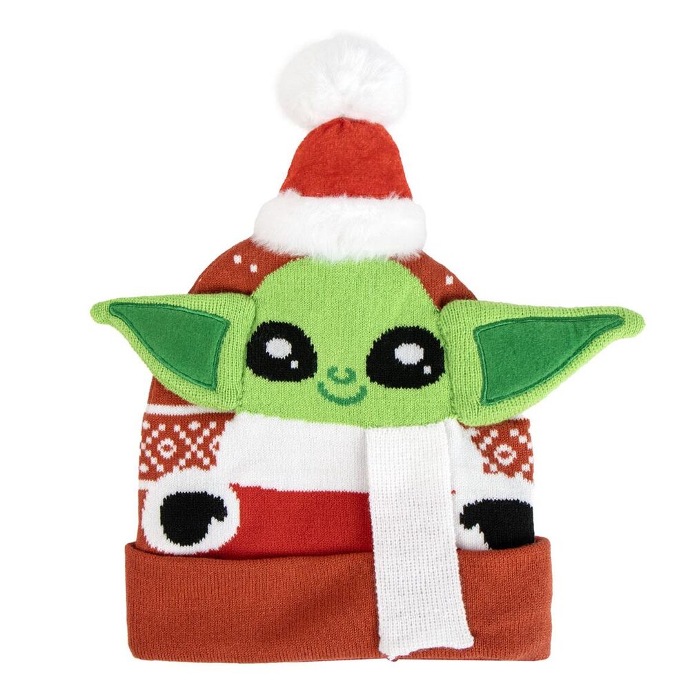 gorro christmas the mandalorian star wars