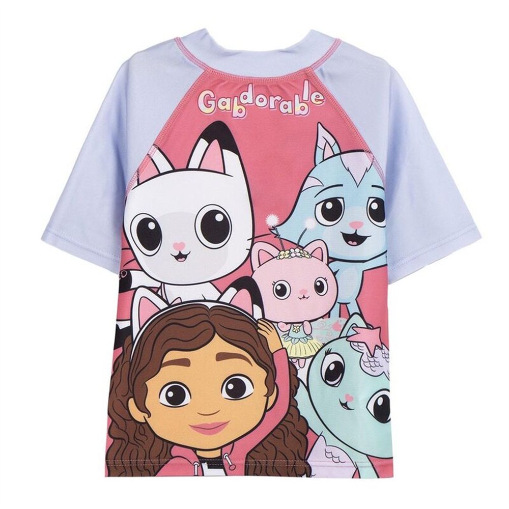 camiseta baño la casa de muñecas de gabby