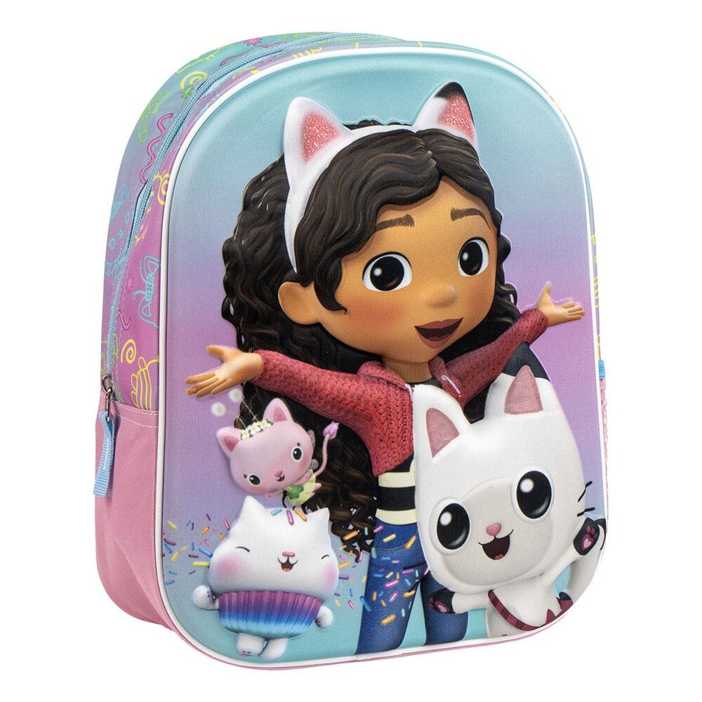 mochila 3d la casa de muñecas de aaby 31cm
