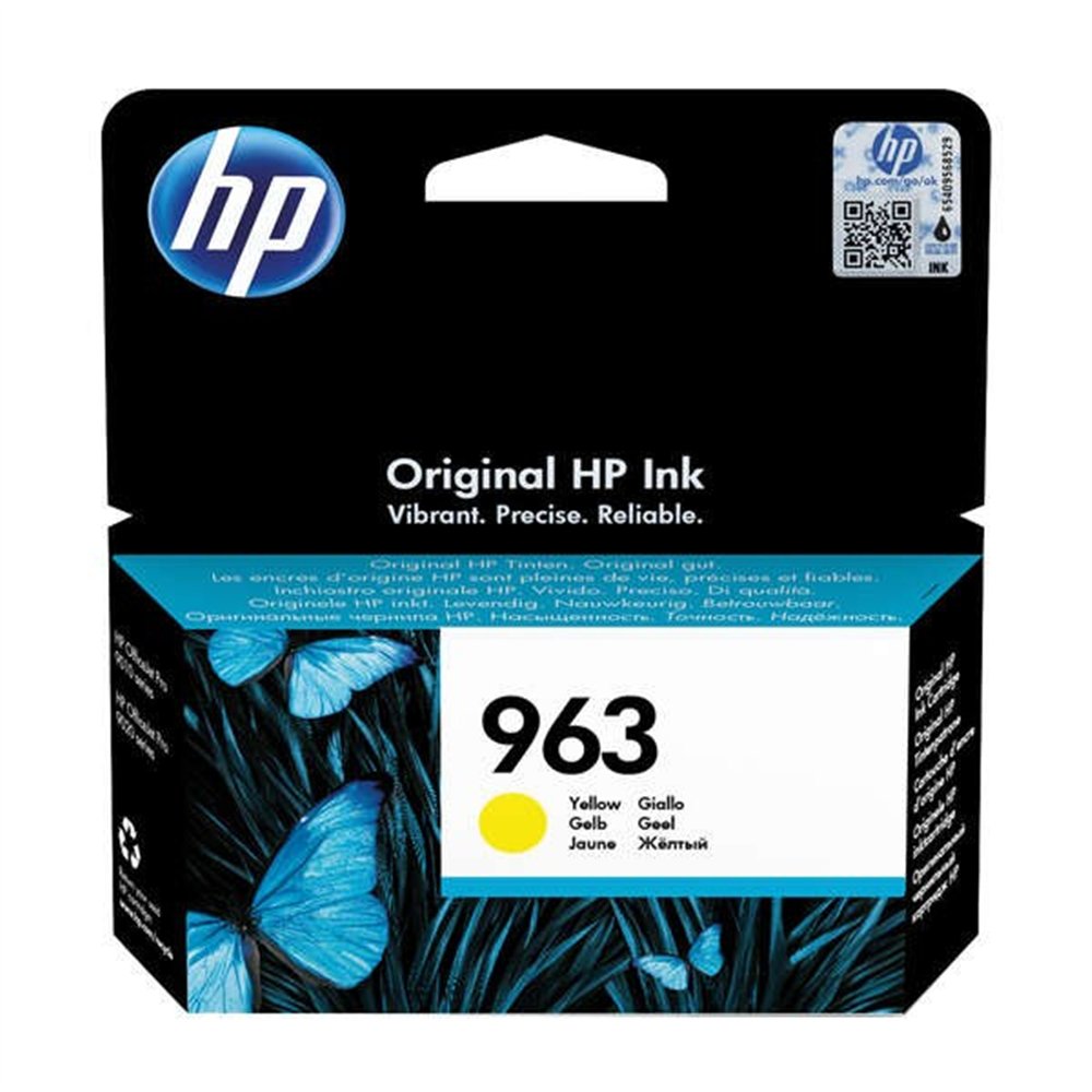 tinta hp 963 3ja25ae yellow