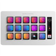 stream deck mars gaming 15 teclas personalizables pantalla lcd white