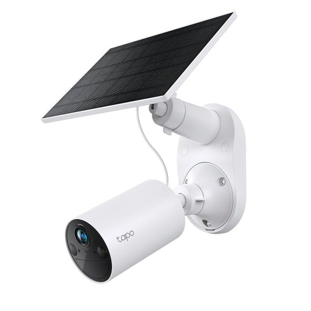kit tc82 tp-link camara ip exterior + panel solar powered