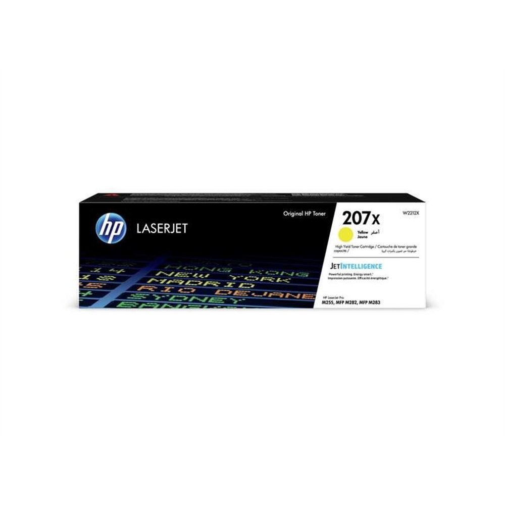 toner hp w2212x 207x yellow