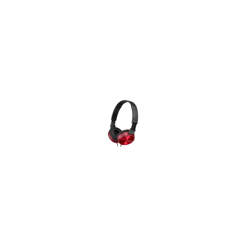 auriculares sony diadema rojos mdrzx310r.ae