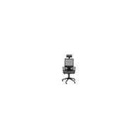 silla horna con cabecero piel negro 10spielne