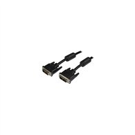 startech.com cable de 3m dvi-d de enlace simple - macho a macho negro