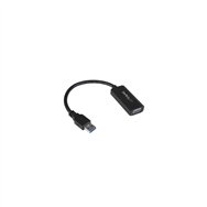 startech.com adaptador gráfico conversor usb 3.0 a vga con controladores incorporados - cable convertidor - 1920x1200 negro